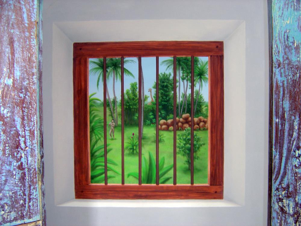 Trompe l'oeil window